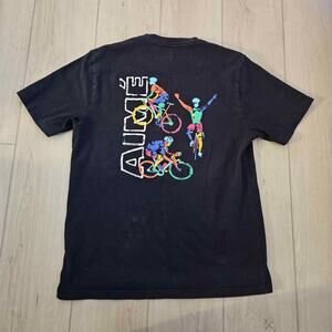 Aime Leon Dore Black cycling shirt